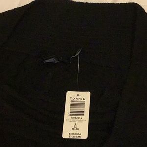 Torrid black pants
